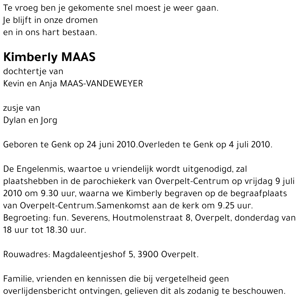 Kimberly Maas