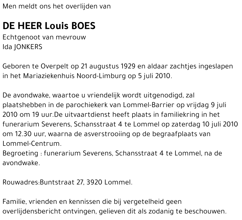 Louis Boes