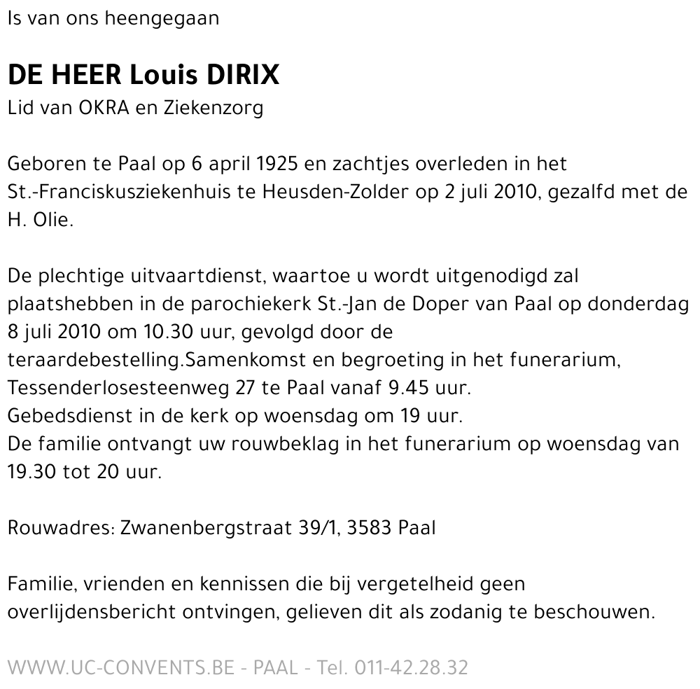 Louis Dirix