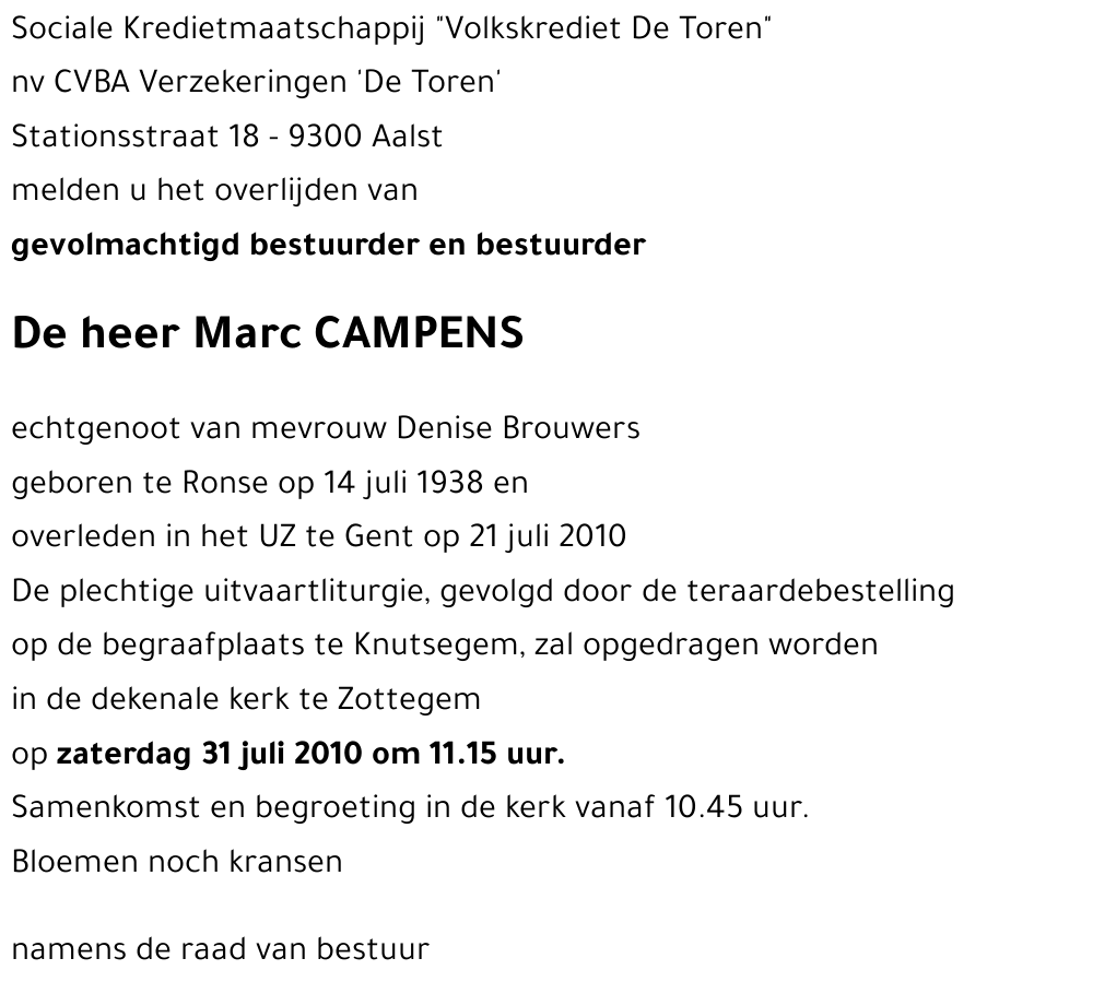 Marc CAMPENS