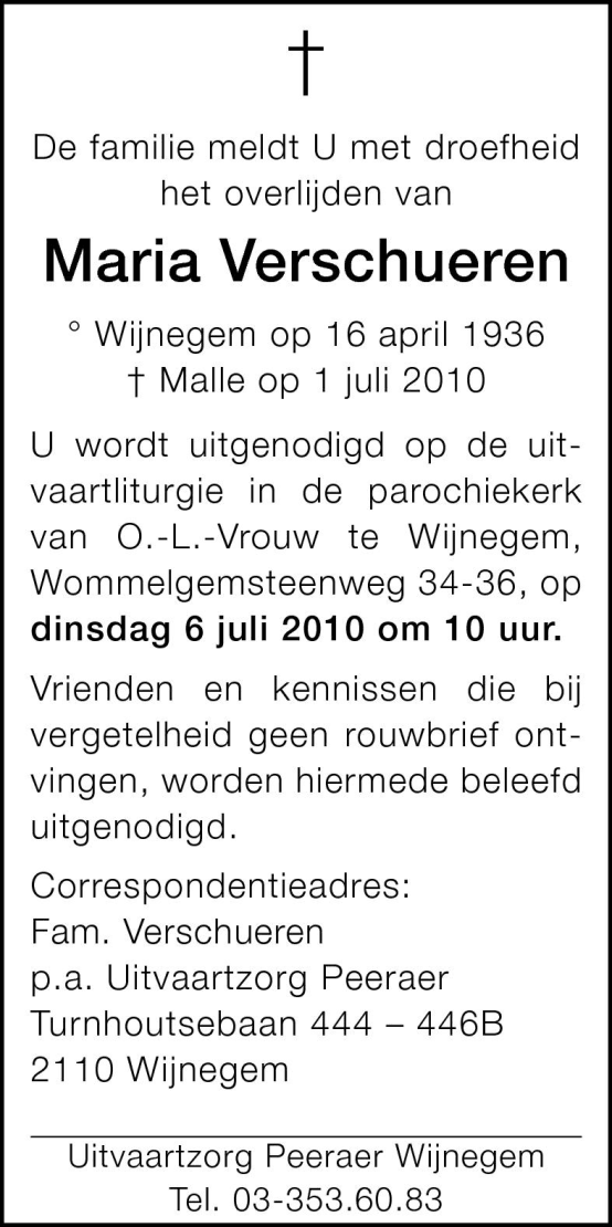 Maria Verschueren