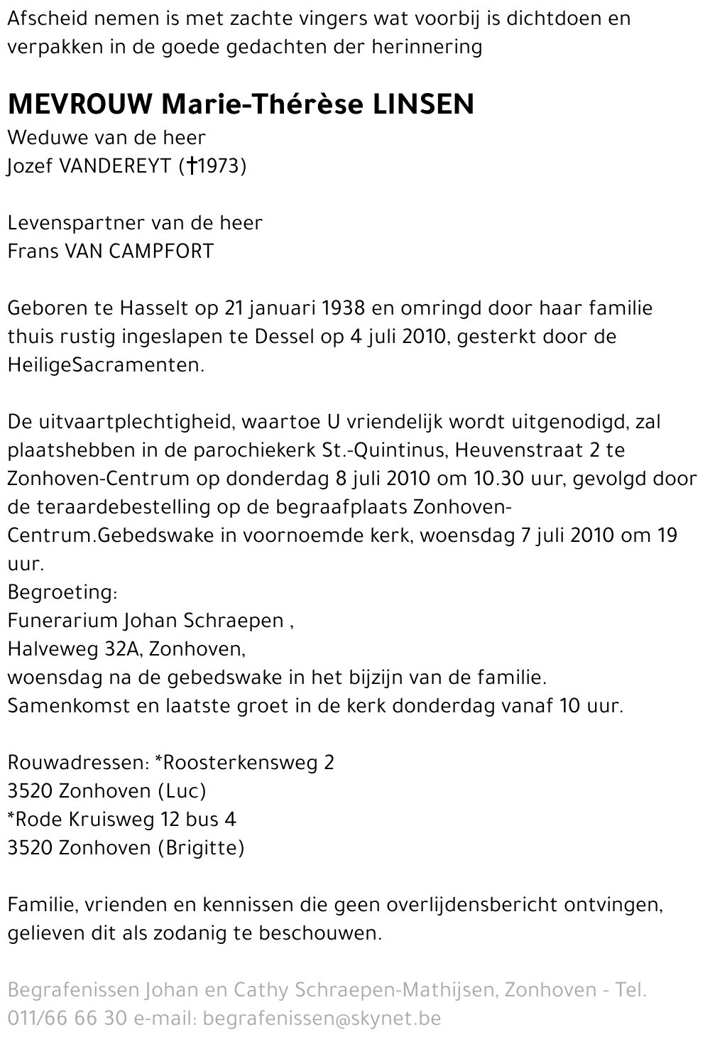 Marie-Thérèse Linsen