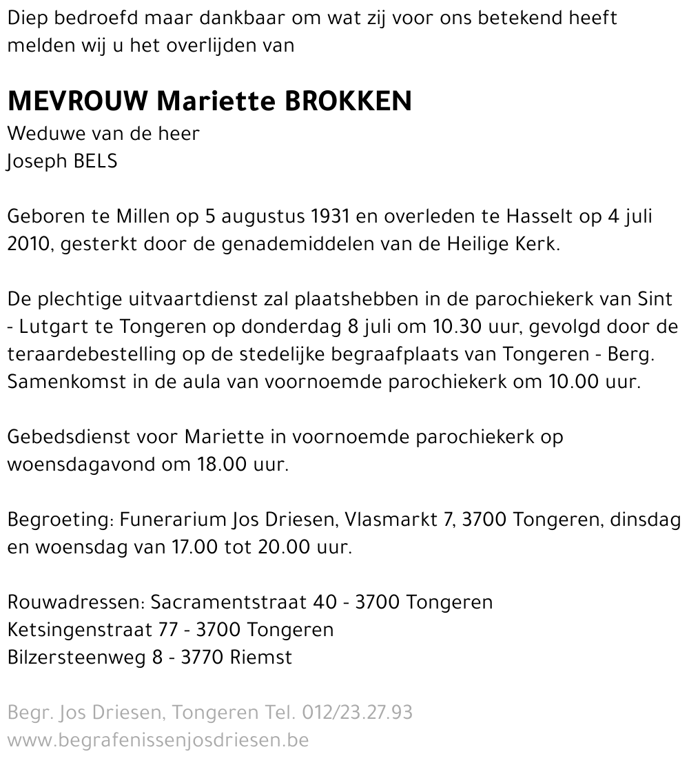 Mariette Brokken