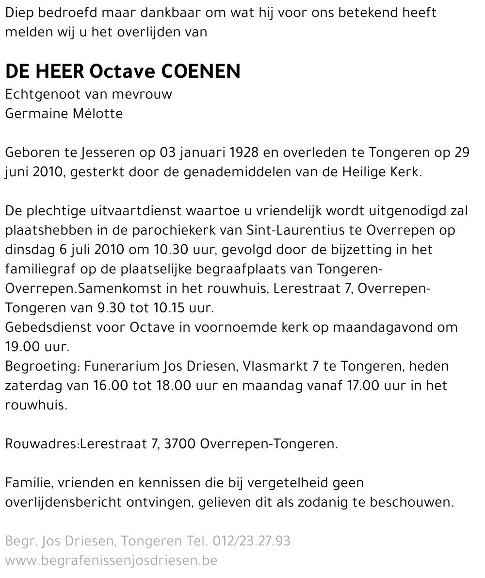 Octave Coenen