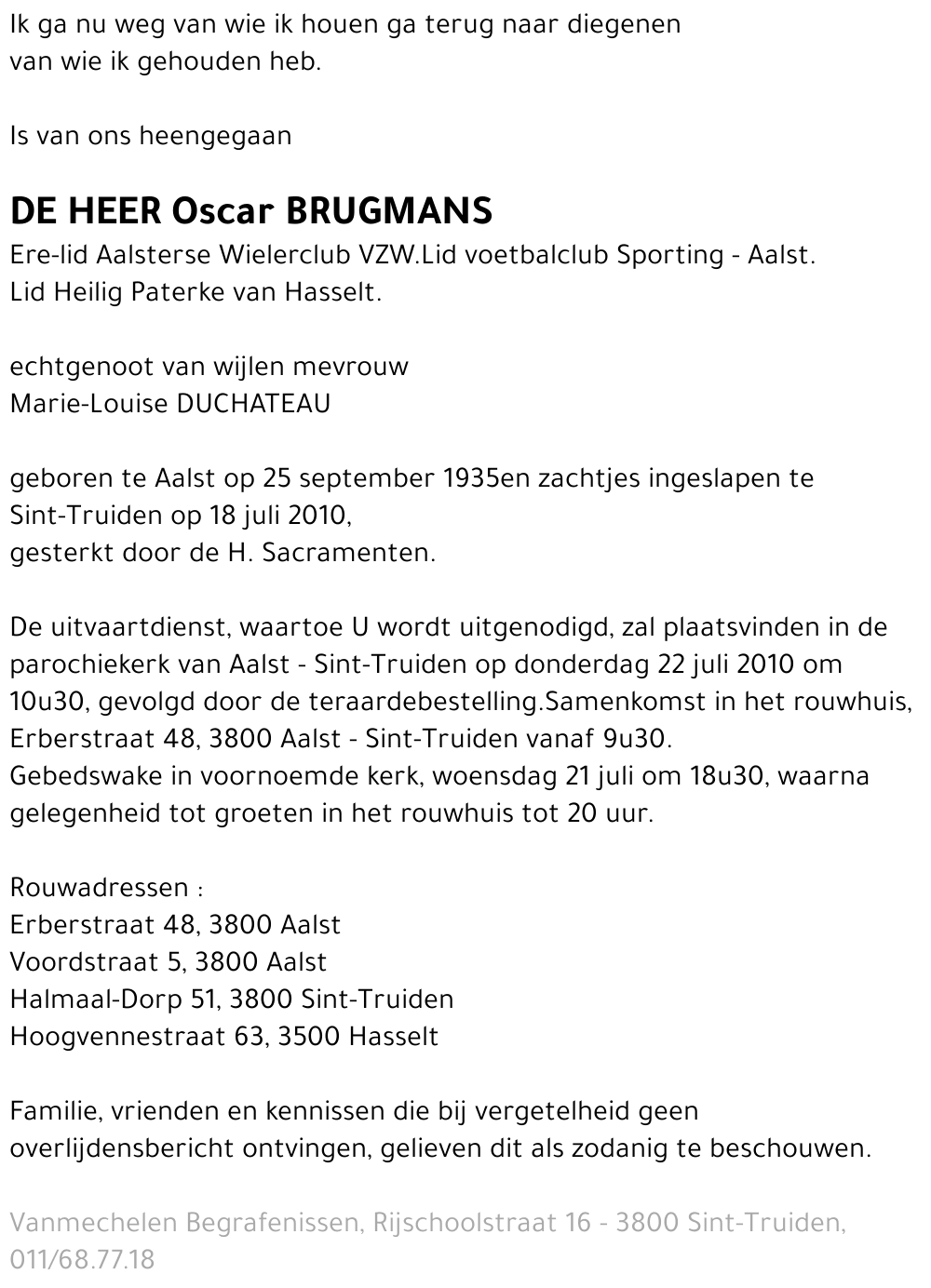 Oscar Brugmans
