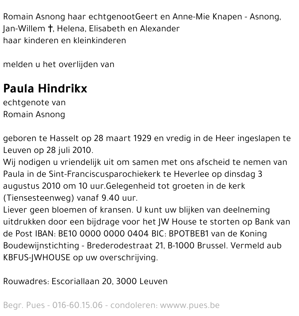 Paula Hindrikx