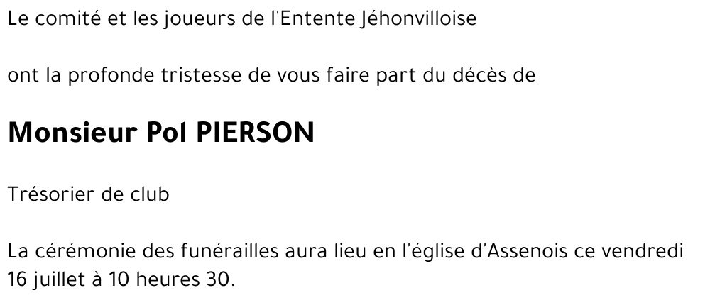 Pol PIERSON