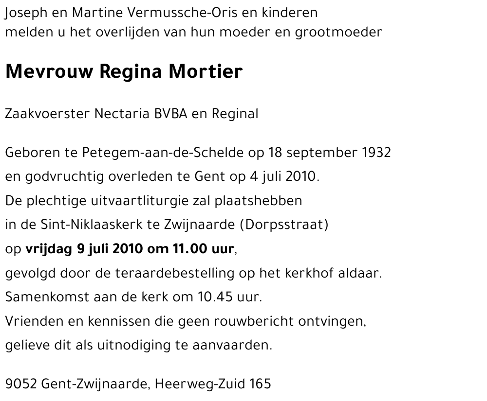 Regina Mortier