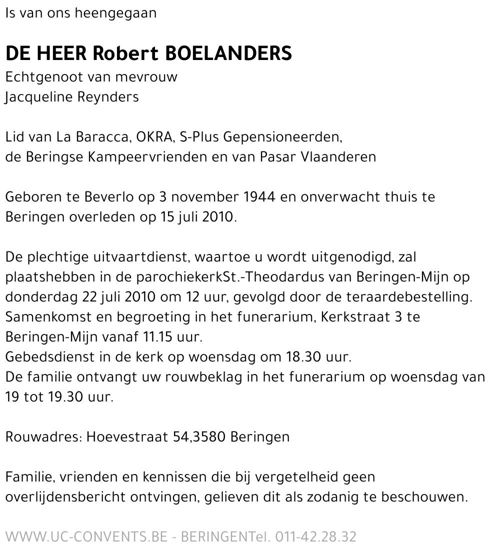Robert Boelanders
