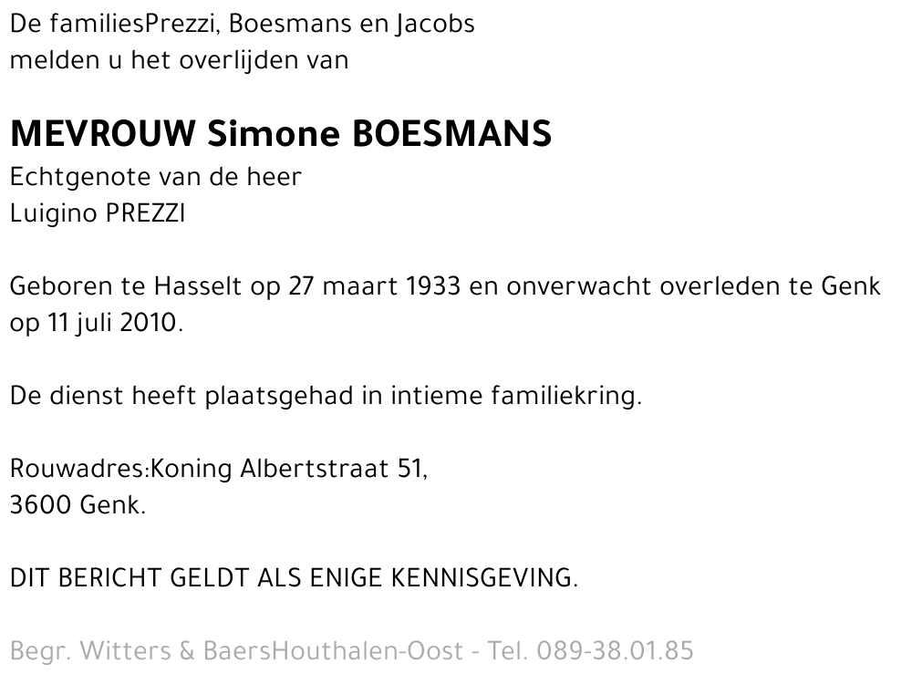 Simone Boesmans