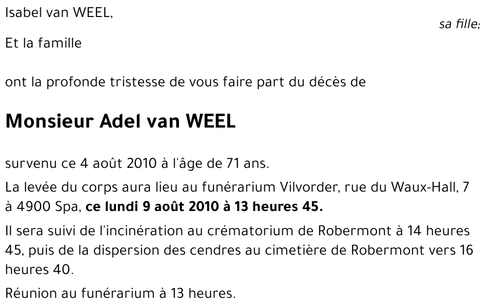 Adel van Weel