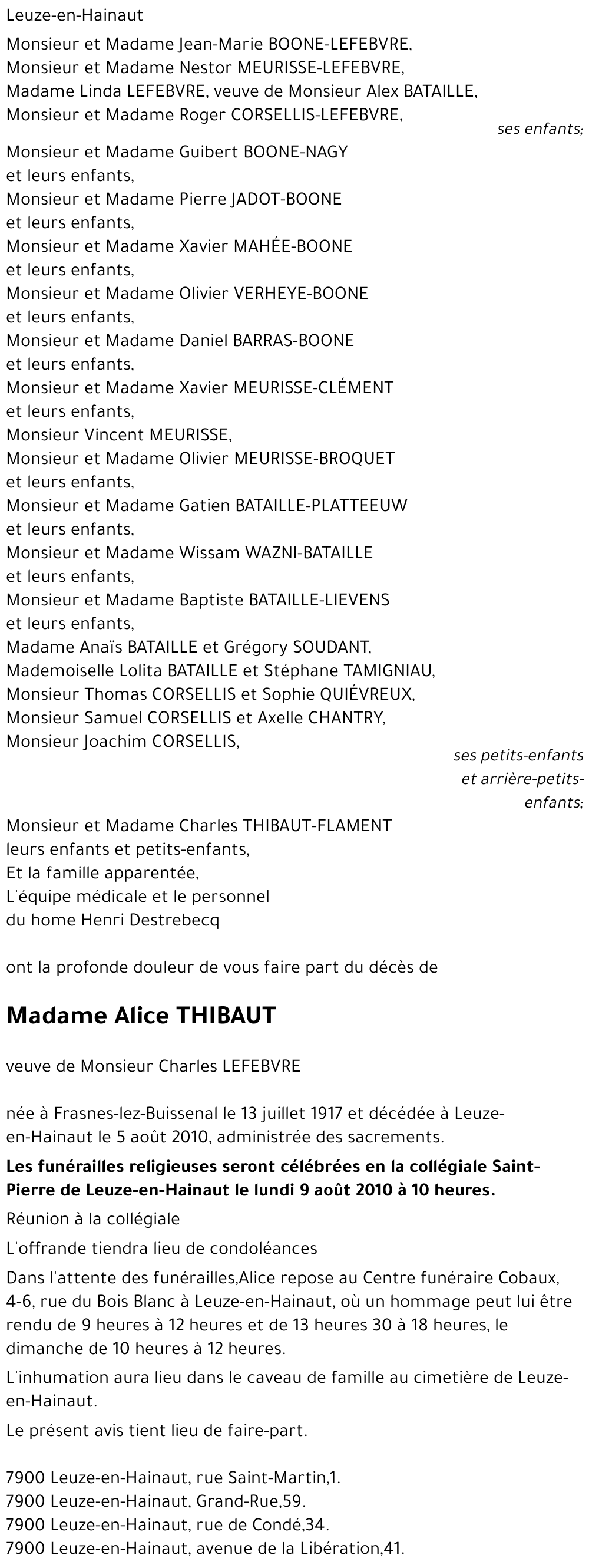 Alice Thibaut