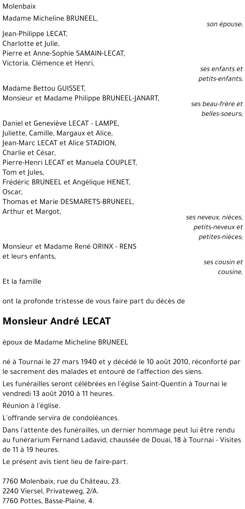 André LECAT