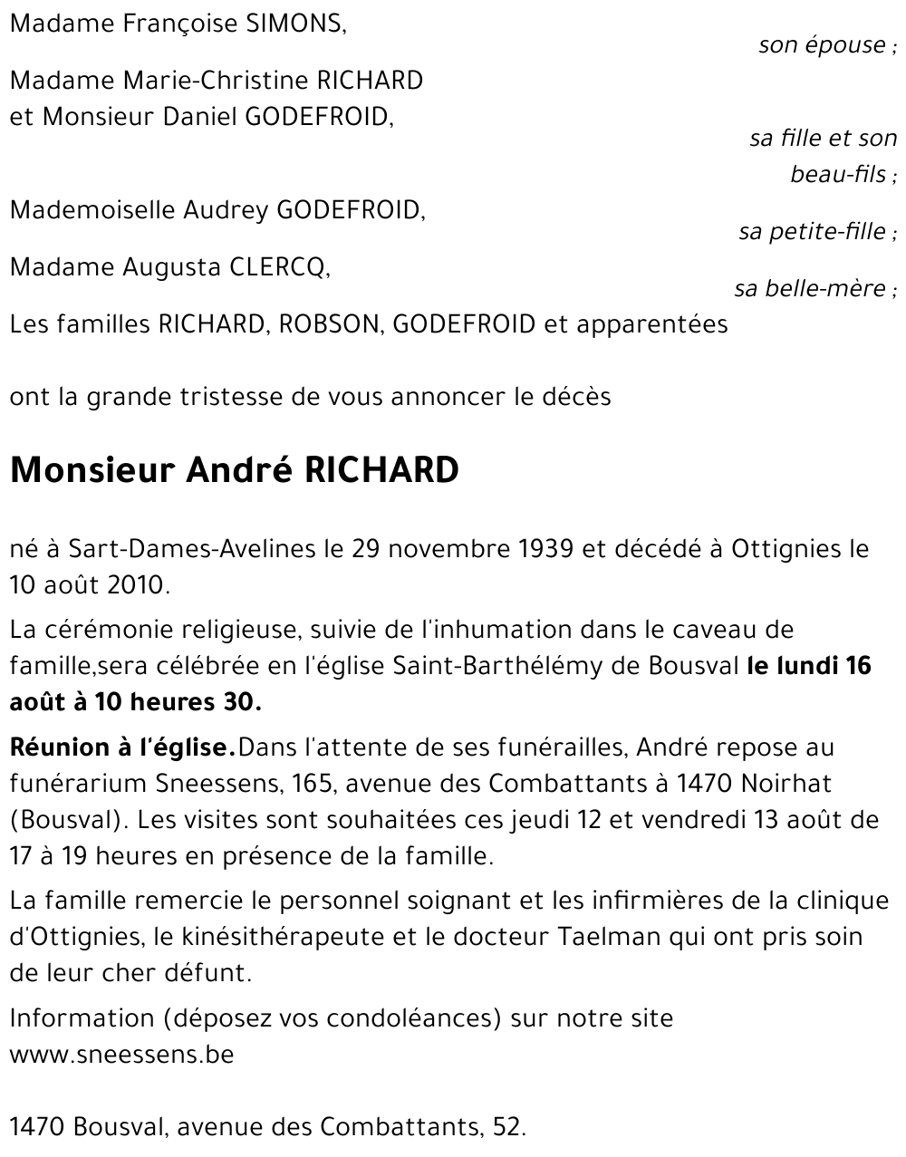 André RICHARD