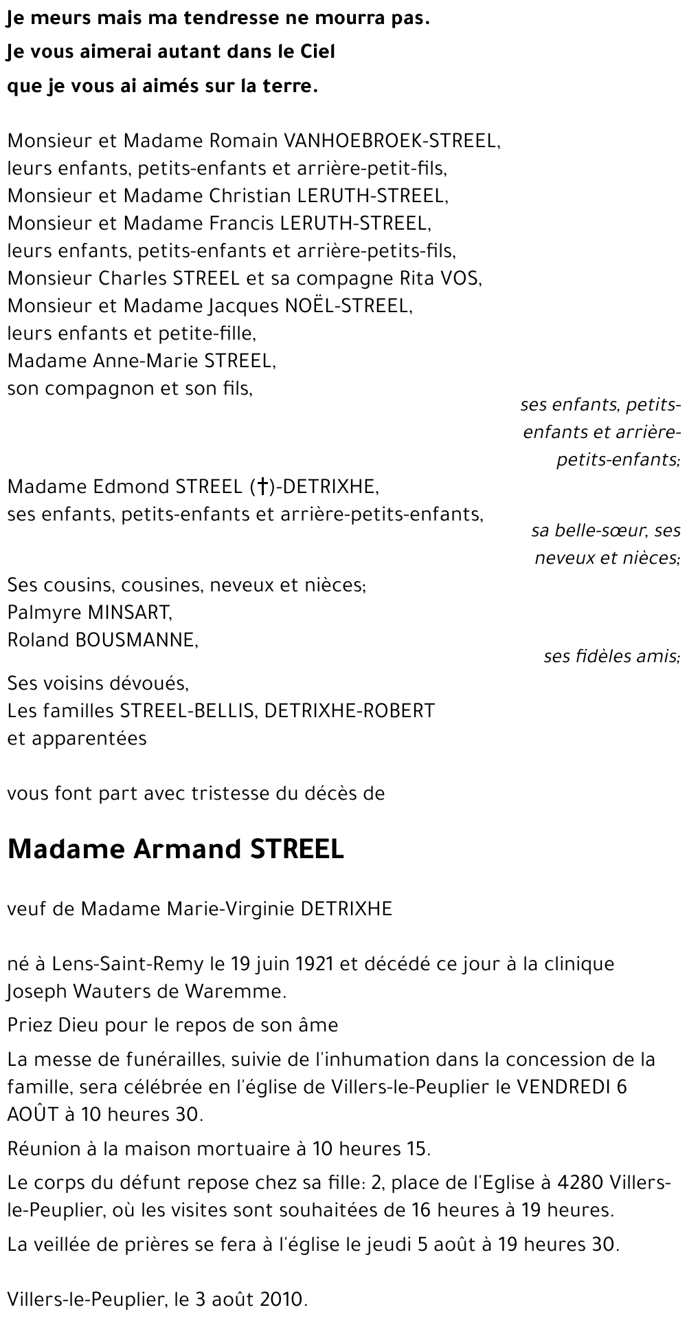 Armand STREEL