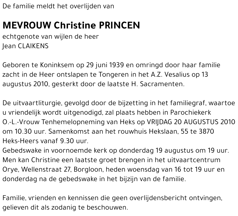 Christine Princen