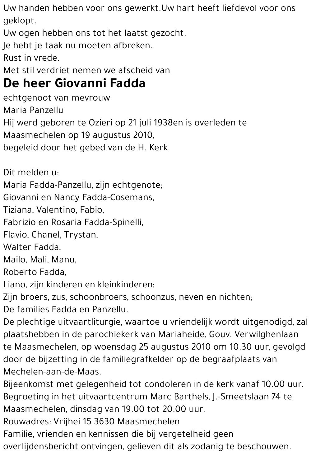 Giovanni Fadda