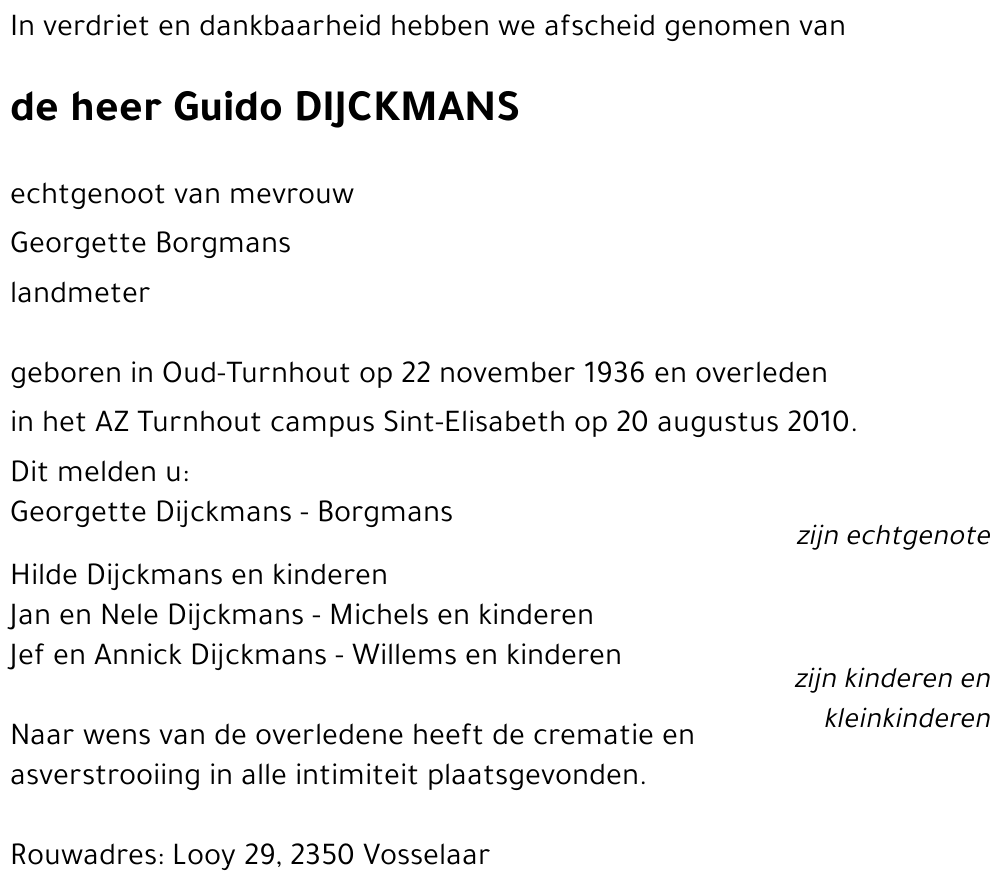 Guido DIJCKMANS