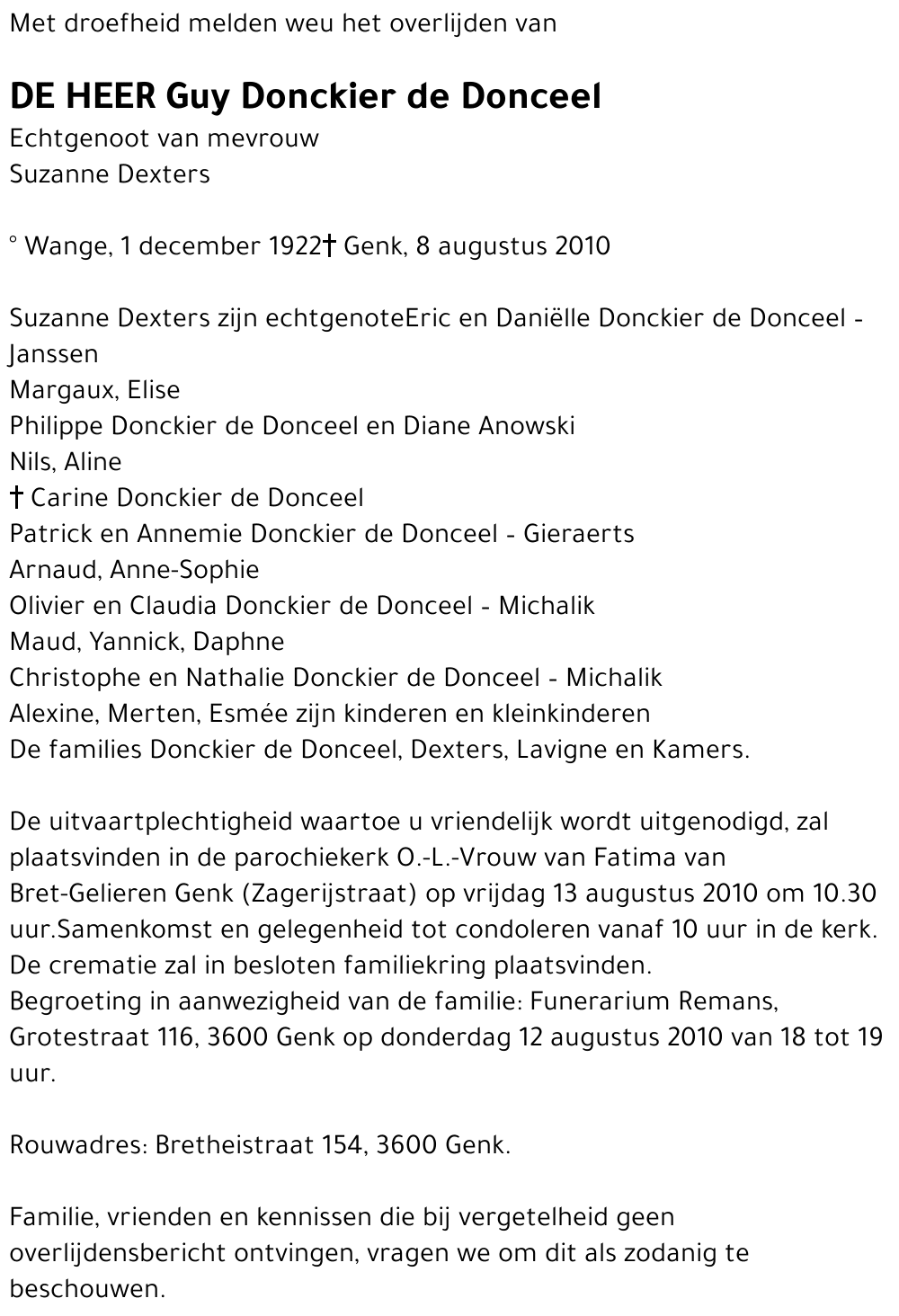 Guy Donckier de Donceel