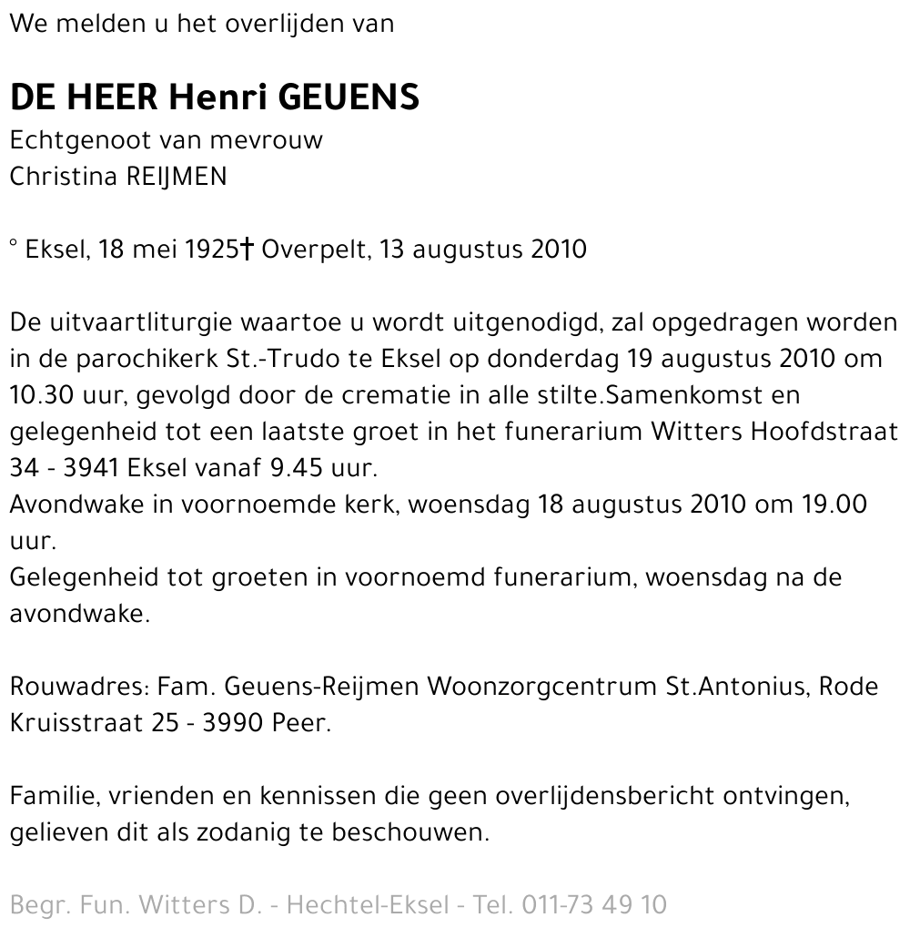 Henri Geuens