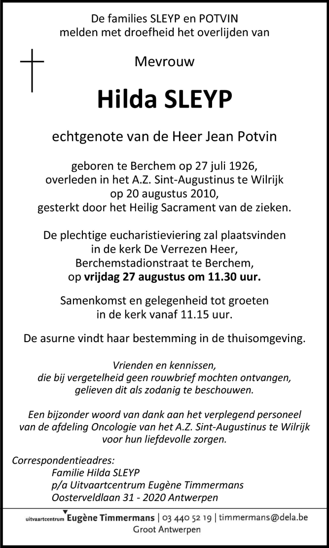 Hilda SLEYP