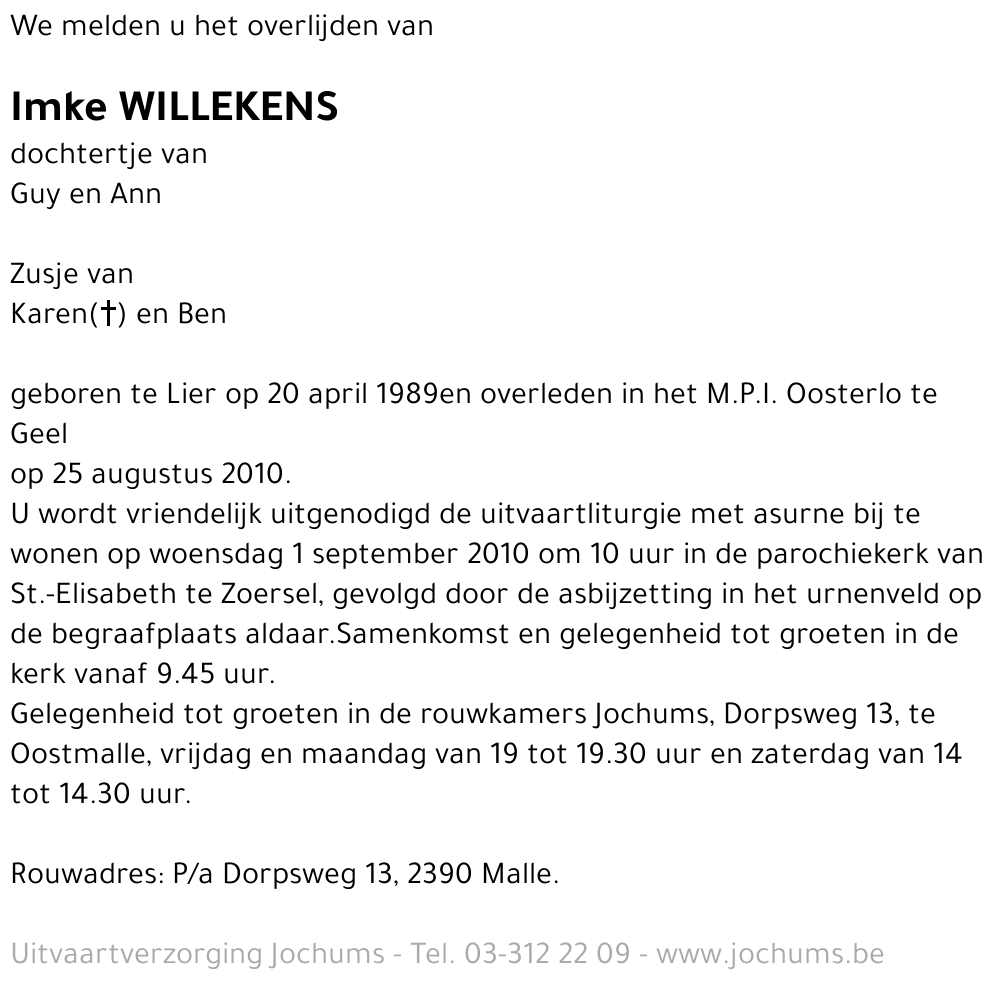 Imke Willekens