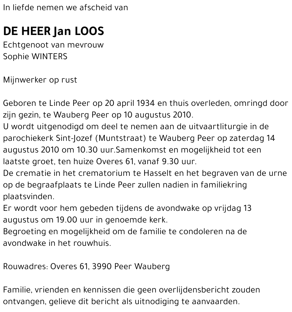 Jan Loos