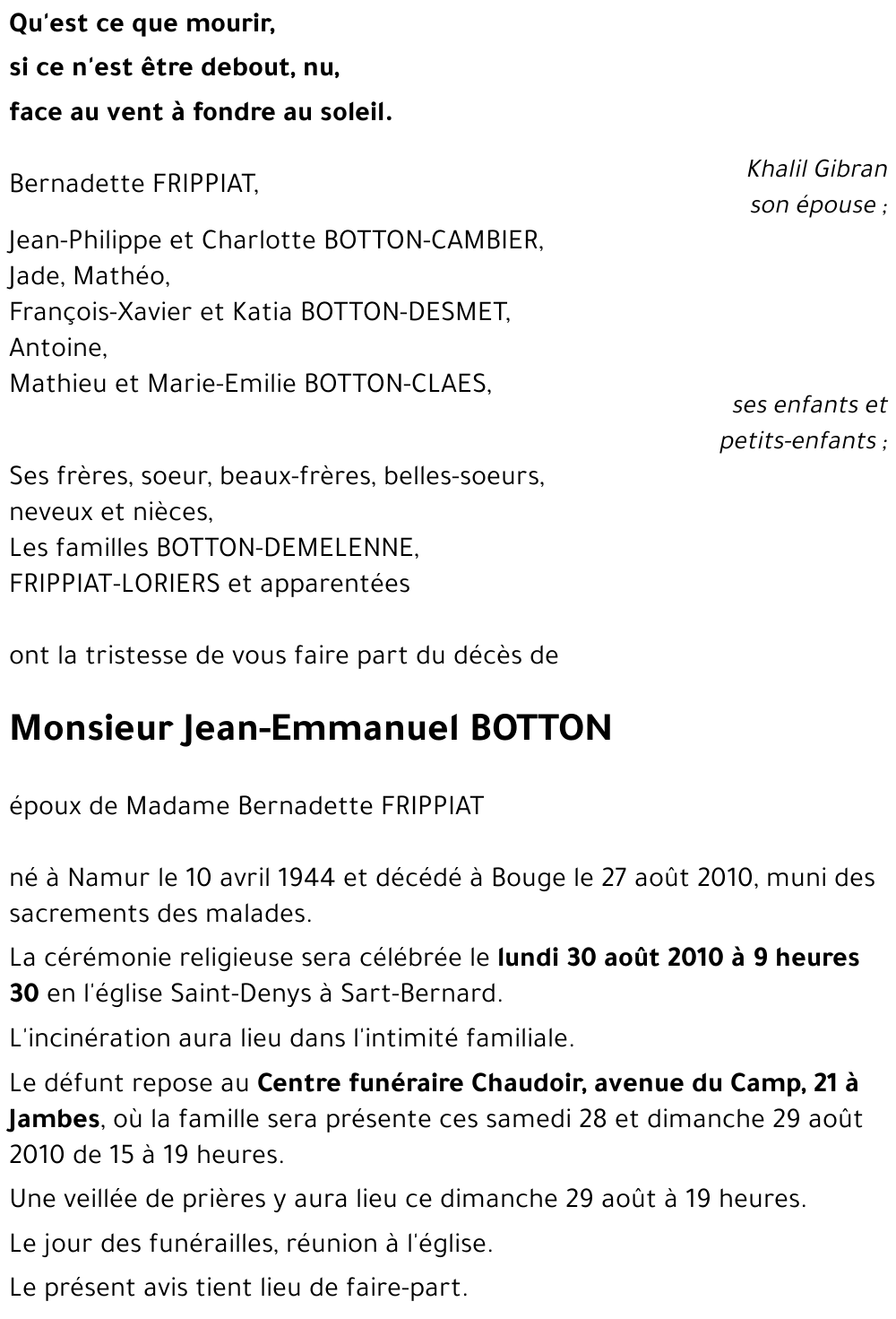 Jean-Emmanuel BOTTON