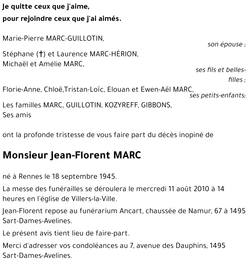 Jean-Florent MARC