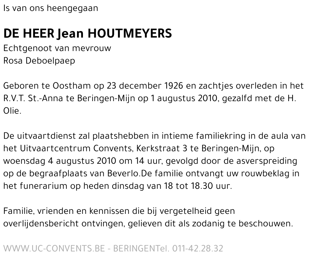 Jean Houtmeyers