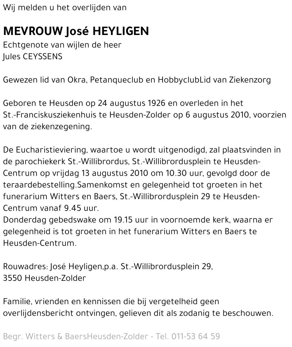 José Heyligen