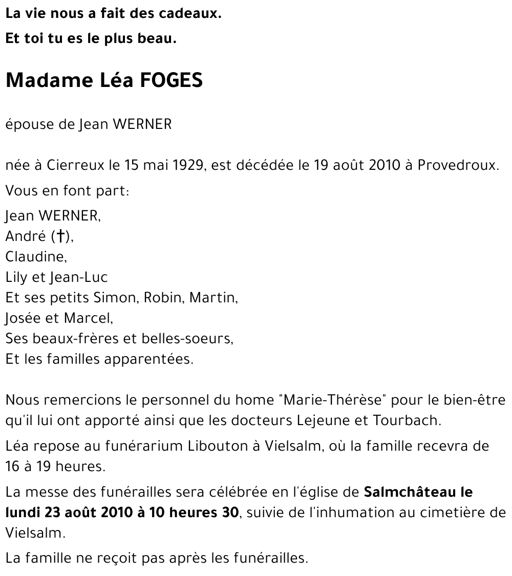 Léa FOGES