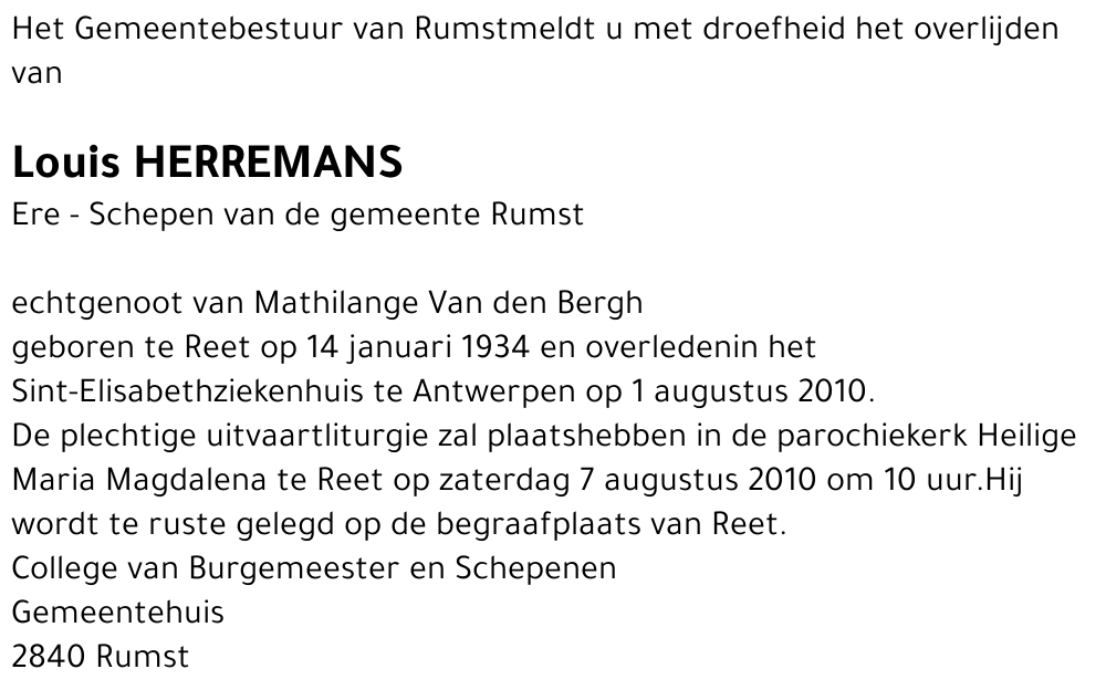 Louis Herremans