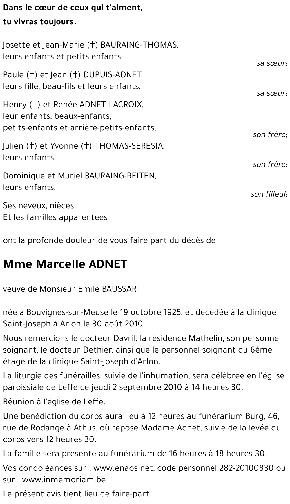 Marcelle ADNET
