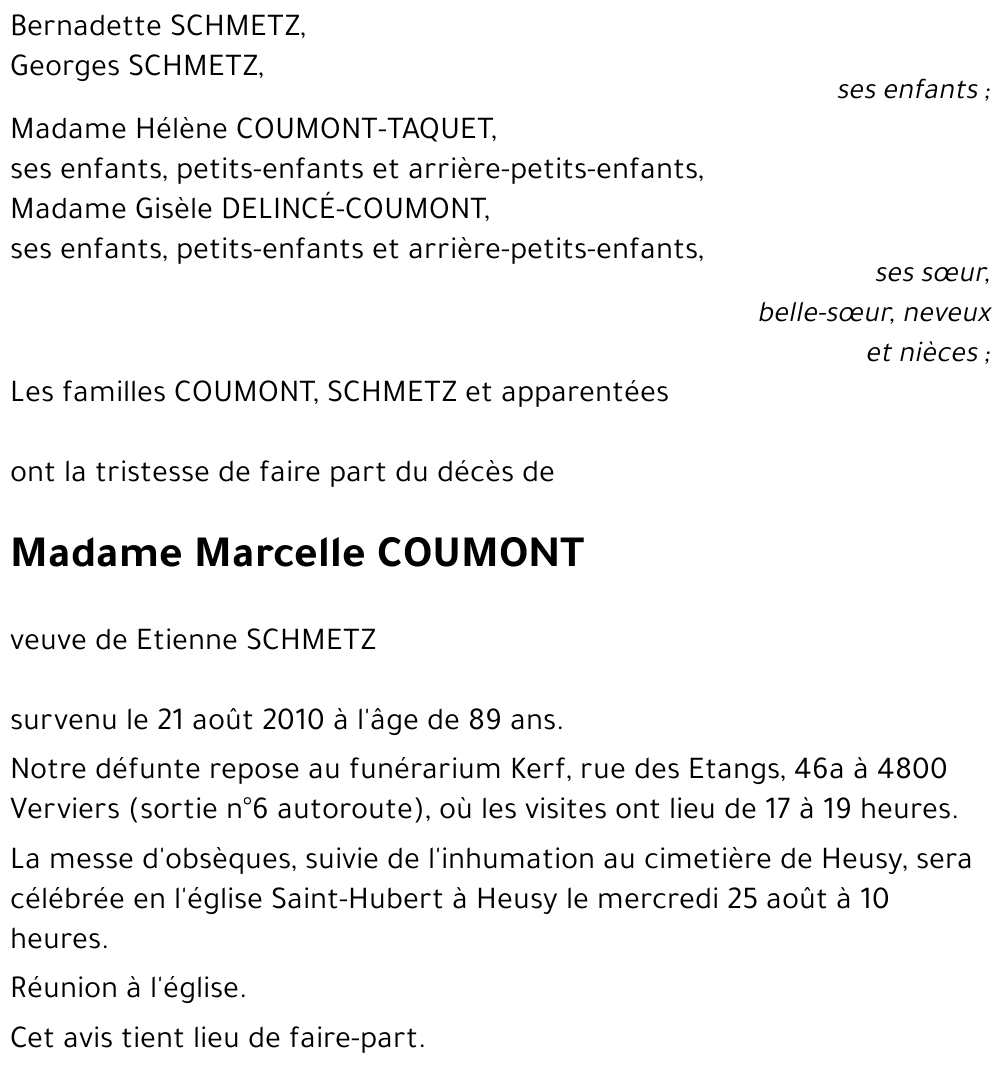 Marcelle COUMONT