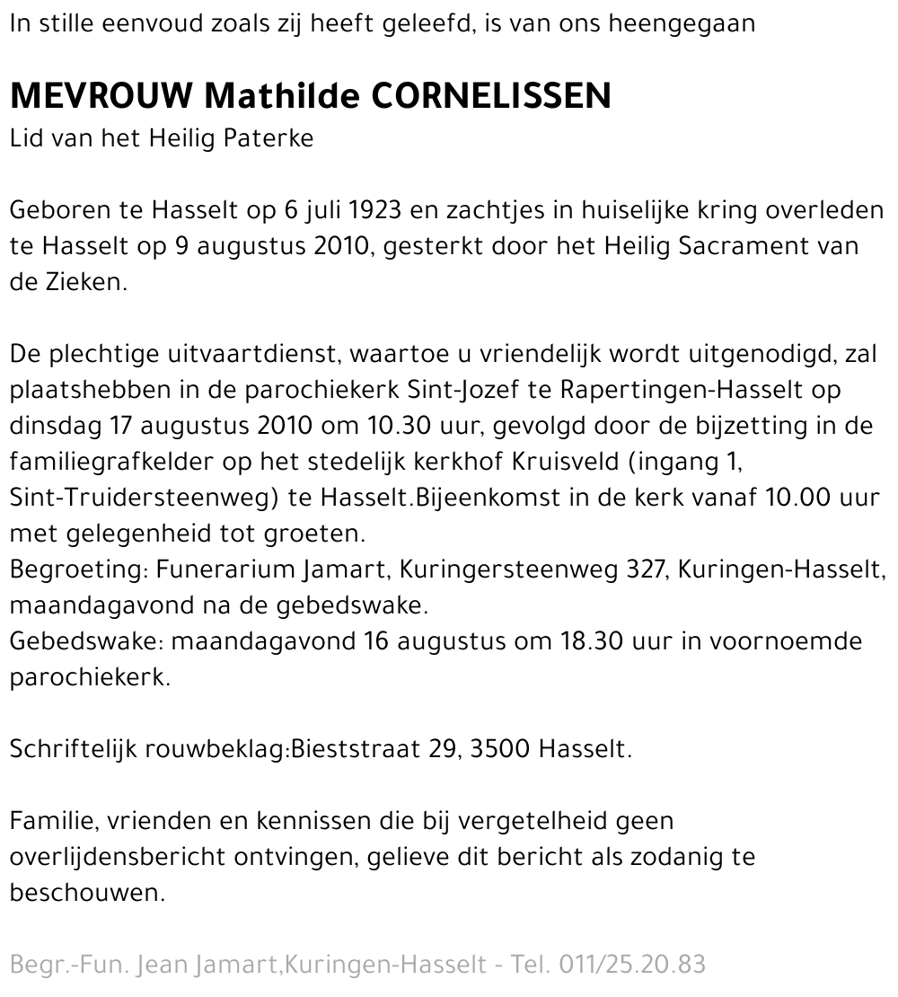 Mathilde Cornelissen