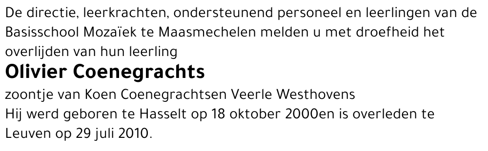 Olivier Coenegrachts