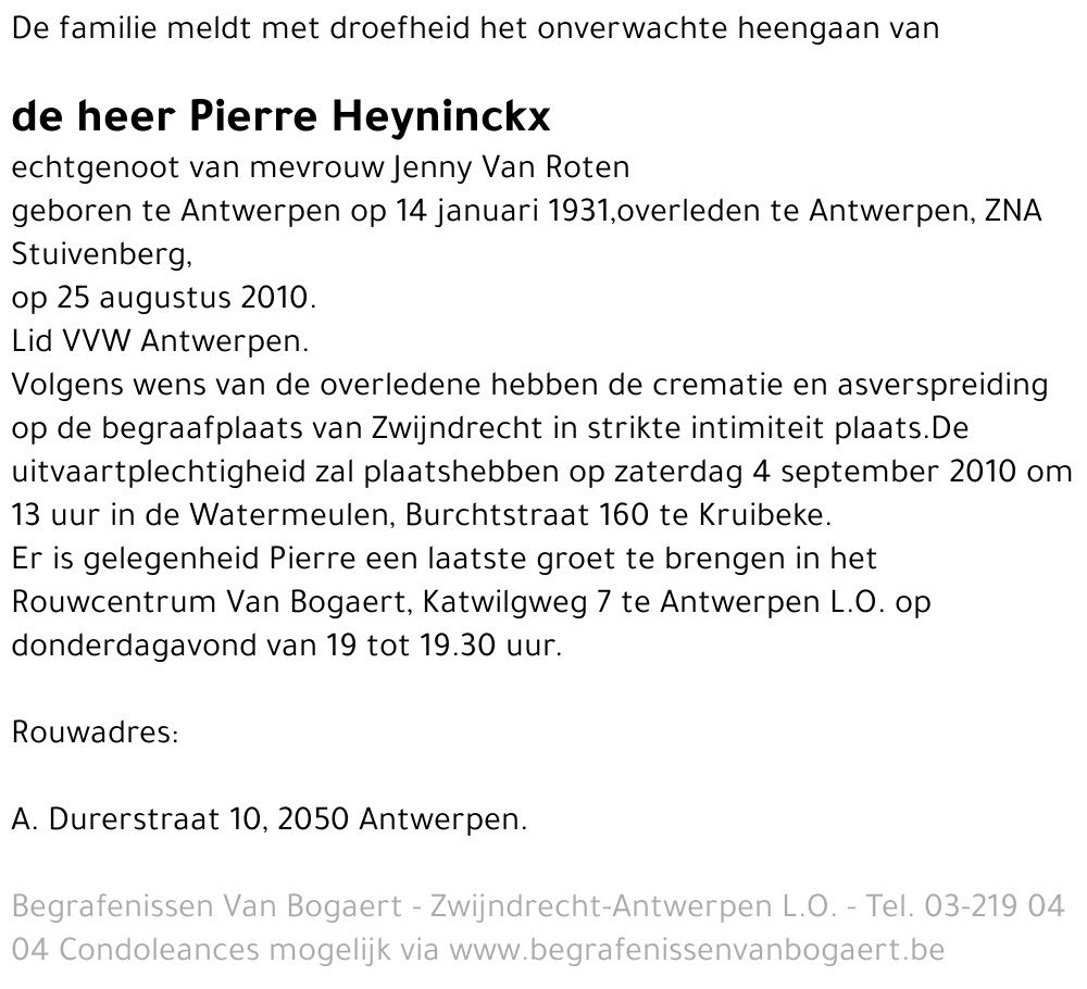 Pierre Heyninckx
