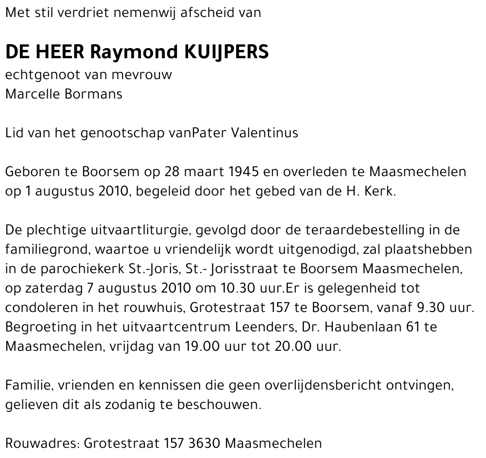 Raymond Kuijpers