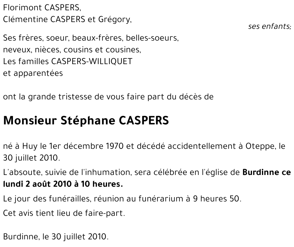Stéphane Caspers
