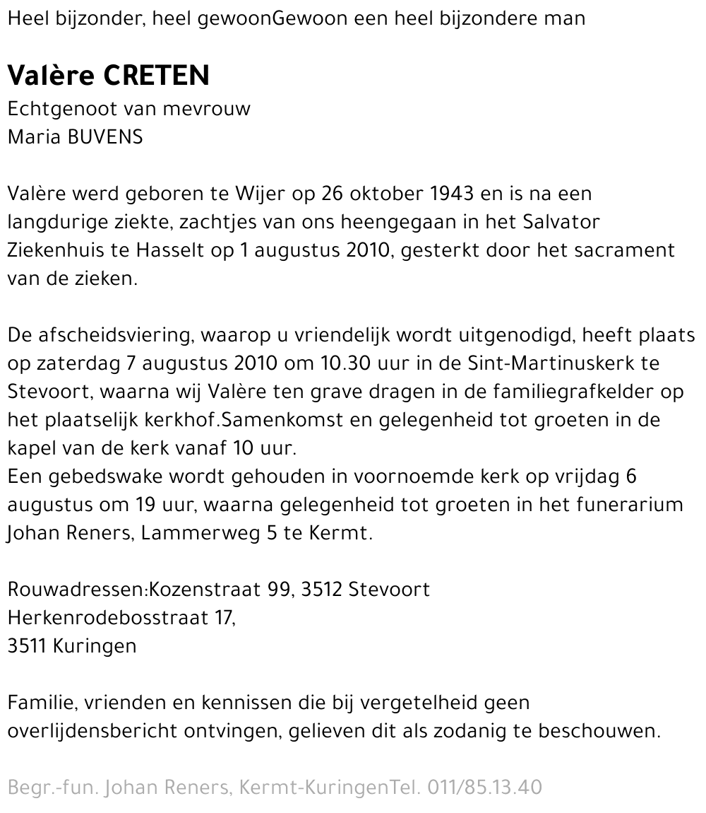 Valère Creten