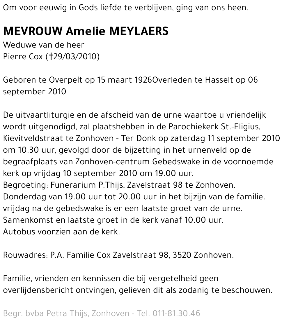 Amelie Meylaers