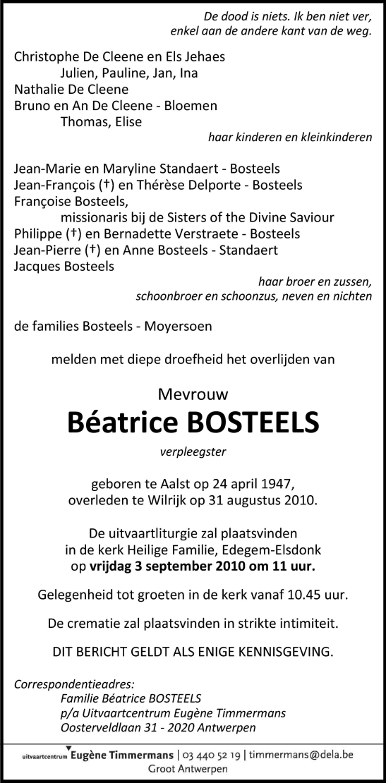 Beatrice Bosteels