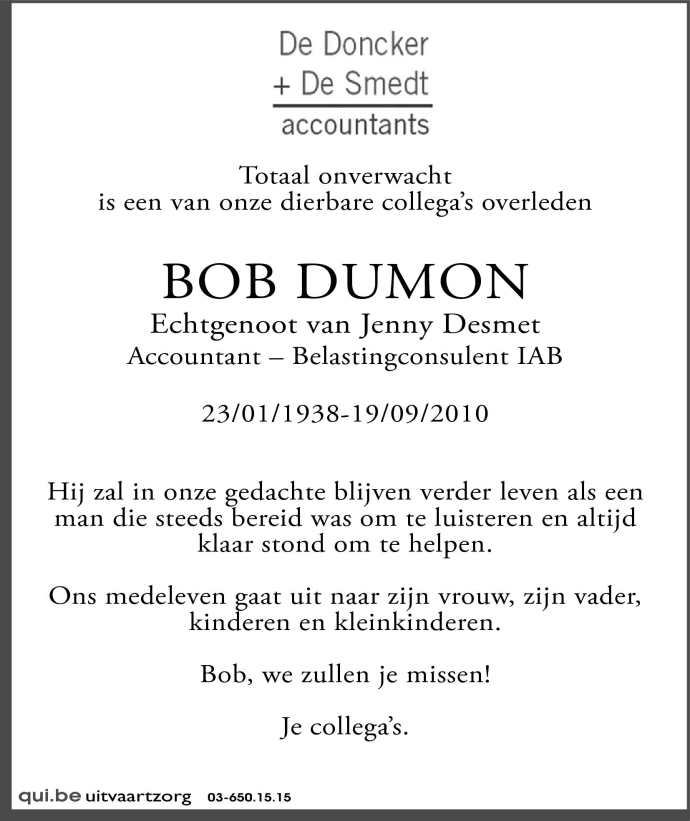 Bob Dumon