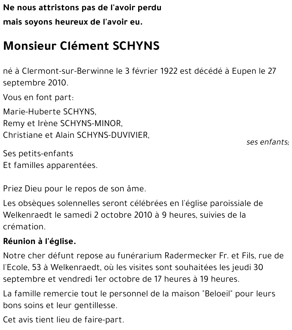 Clément SCHYNS