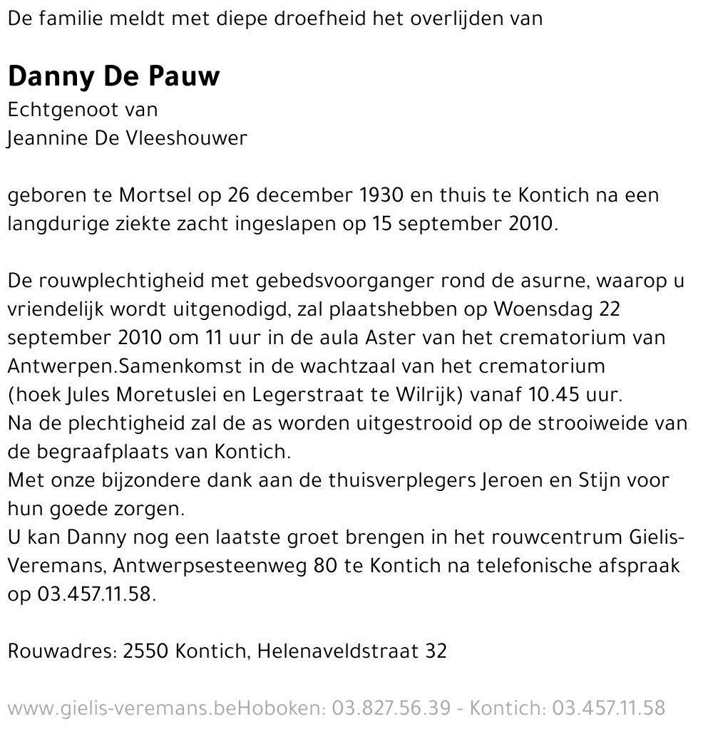 Danny De Pauw