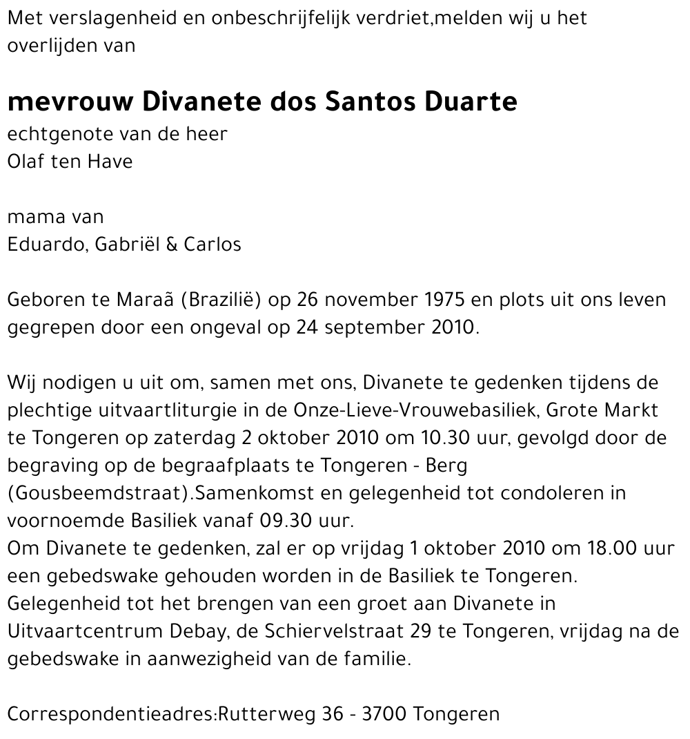 Divanete dos Santos Duarte