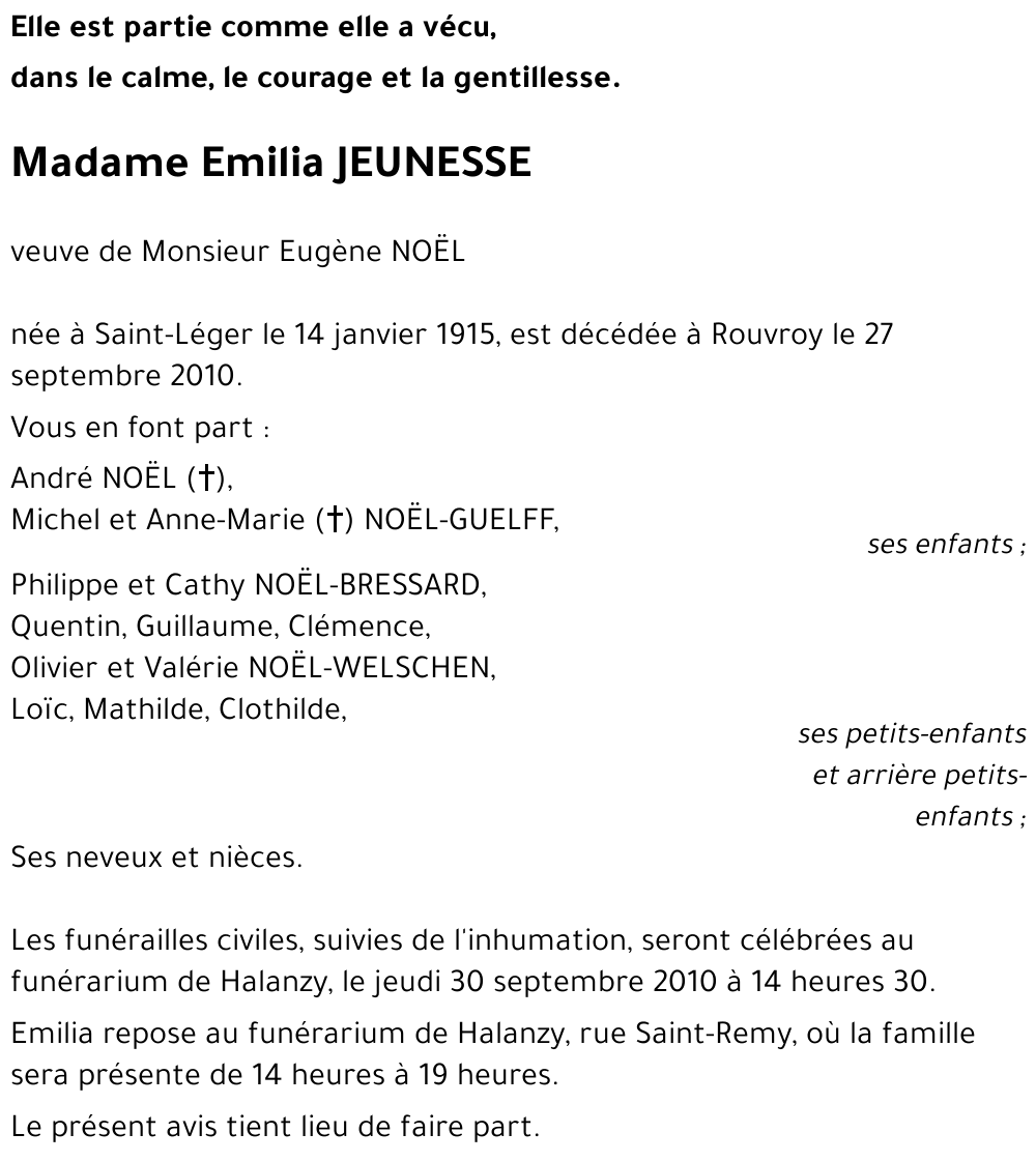 Emilia Jeunesse