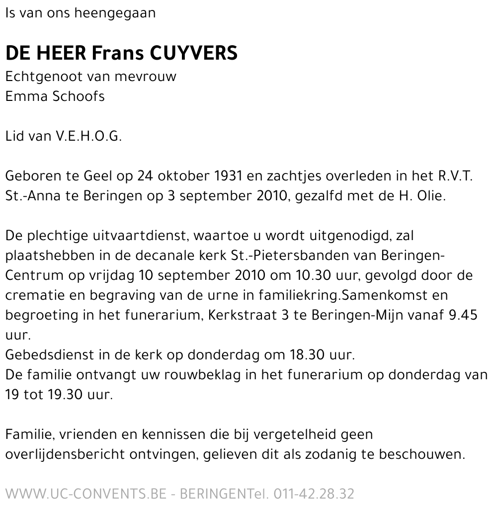 Frans Cuyvers