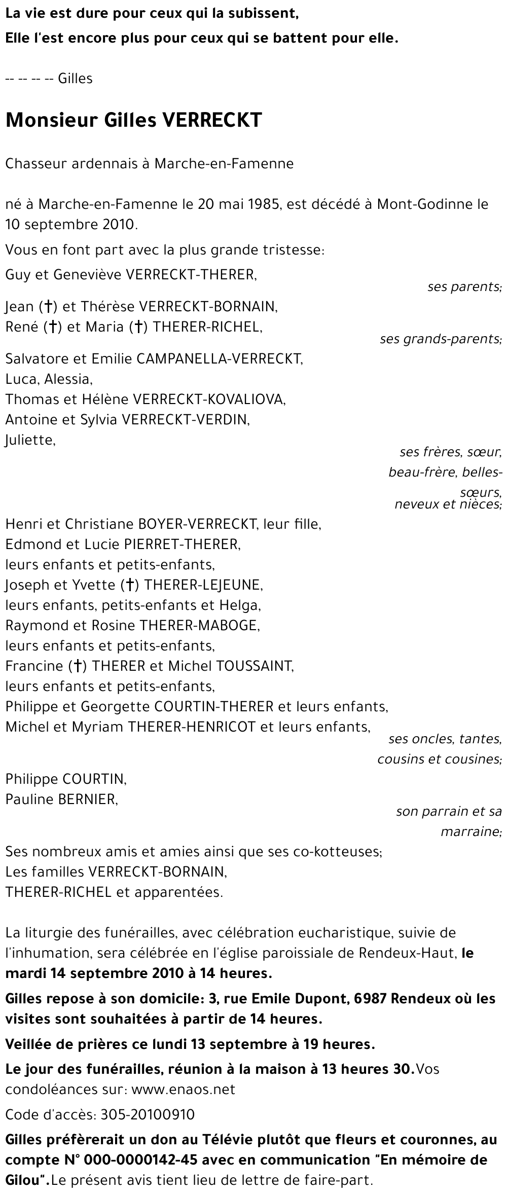 Gilles VERRECKT